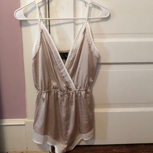 Windsor silk romper